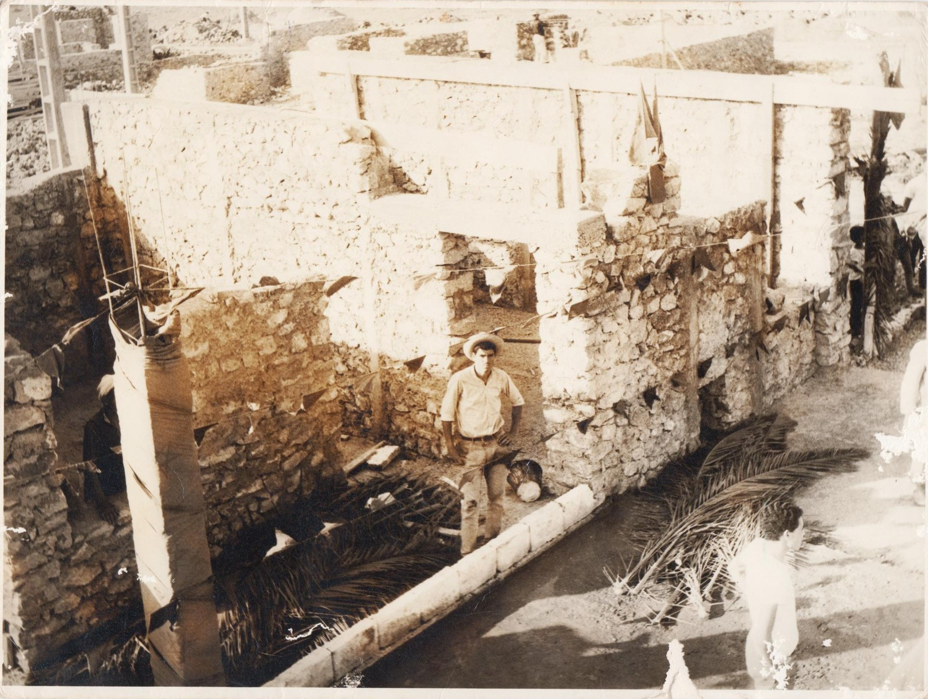 أشغال بناء مقر جماعة أكليم 1967